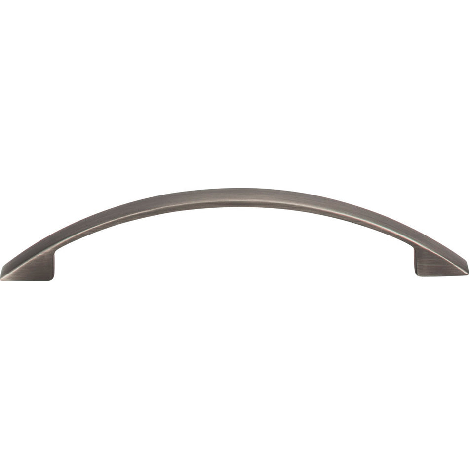 Elements 81065-BNBDL: 128 mm cc Somerset Arch Cabinet Pull - Brushed Pewter