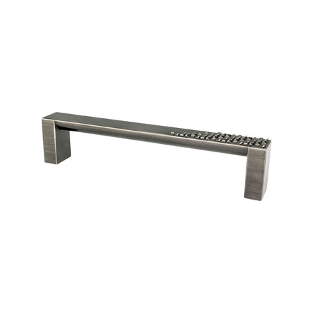Berenson 8110-1VTN: 128mm cc Roque Cabinet Pull - Vintage Nickel