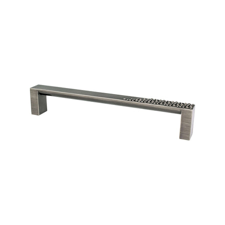 Berenson 8111-1VTN: 160mm cc Roque Cabinet Pull - Vintage Nickel