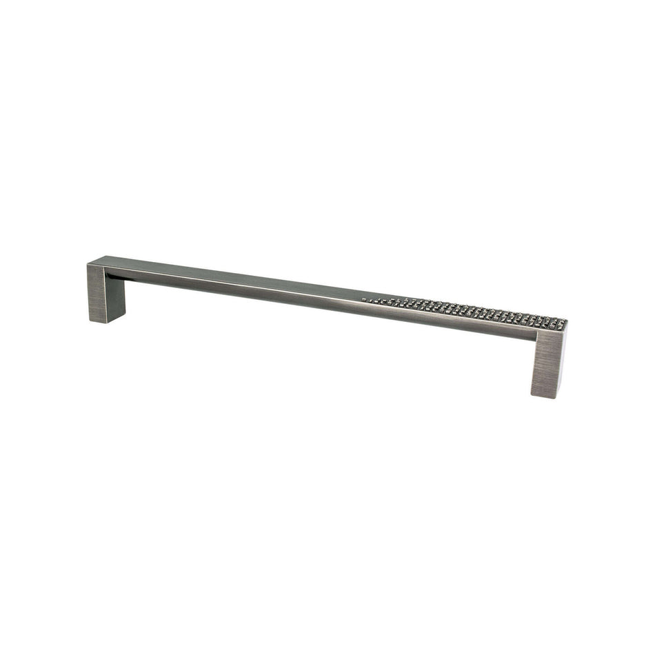 Berenson 8112-1VTN: 224mm cc Roque Cabinet Pull - Vintage Nickel
