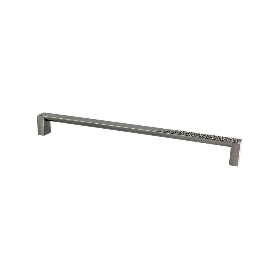 Berenson 8113-1VTN: 12" cc Roque Appliance Pull - Vintage Nickel
