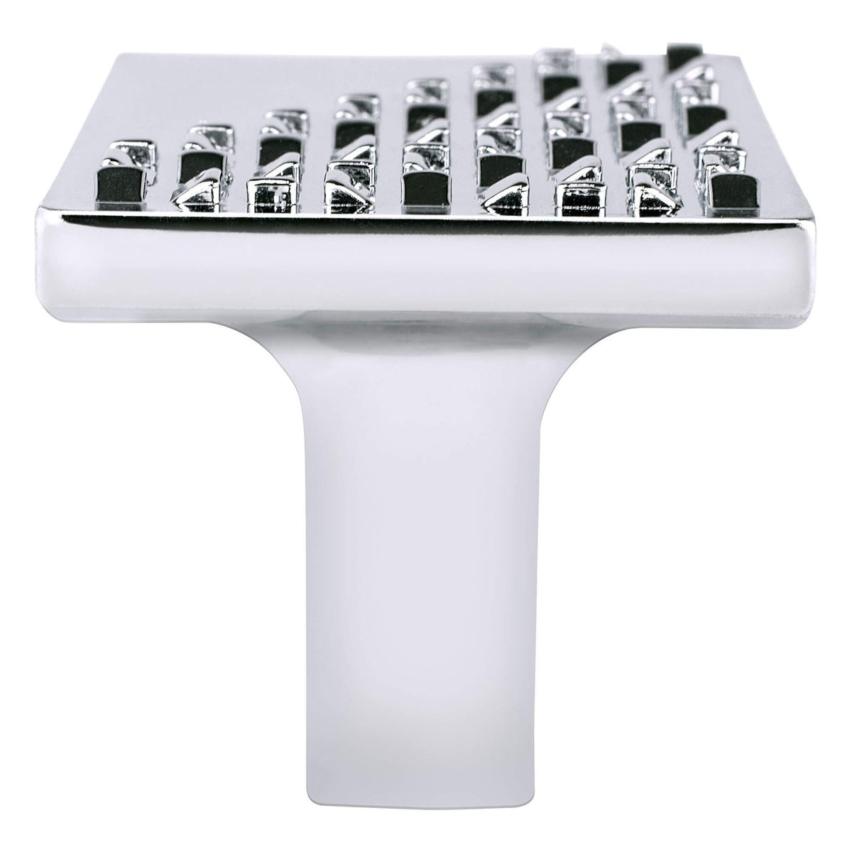 Berenson 8114-1026: 1-3/16" Roque Square Cabinet Knob - Polished Chrome
