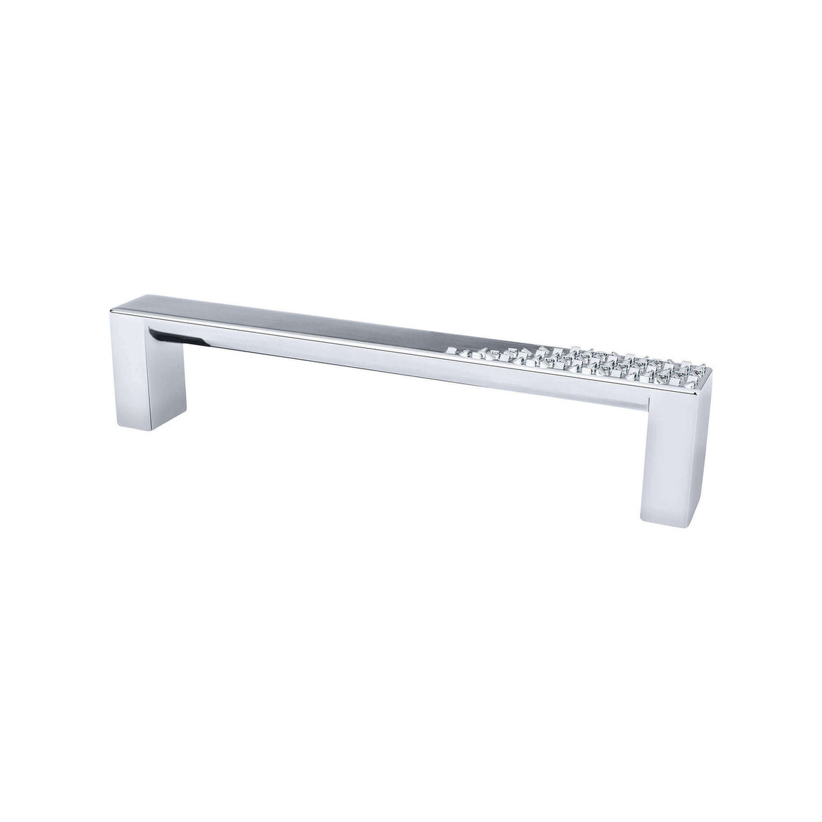 Berenson 8116-1026: 128mm cc Roque Cabinet Pull - Polished Chrome