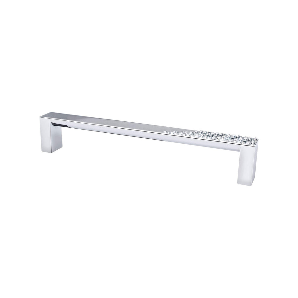 Berenson 8117-1026: 160mm cc Roque Cabinet Pull - Polished Chrome