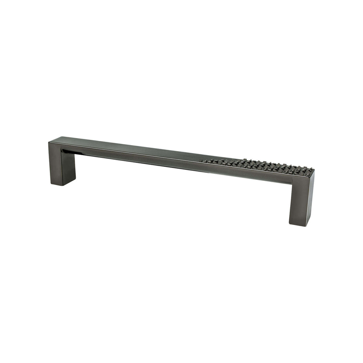 Berenson 8123-1098: 160mm cc Roque Cabinet Pull - Black Nickel