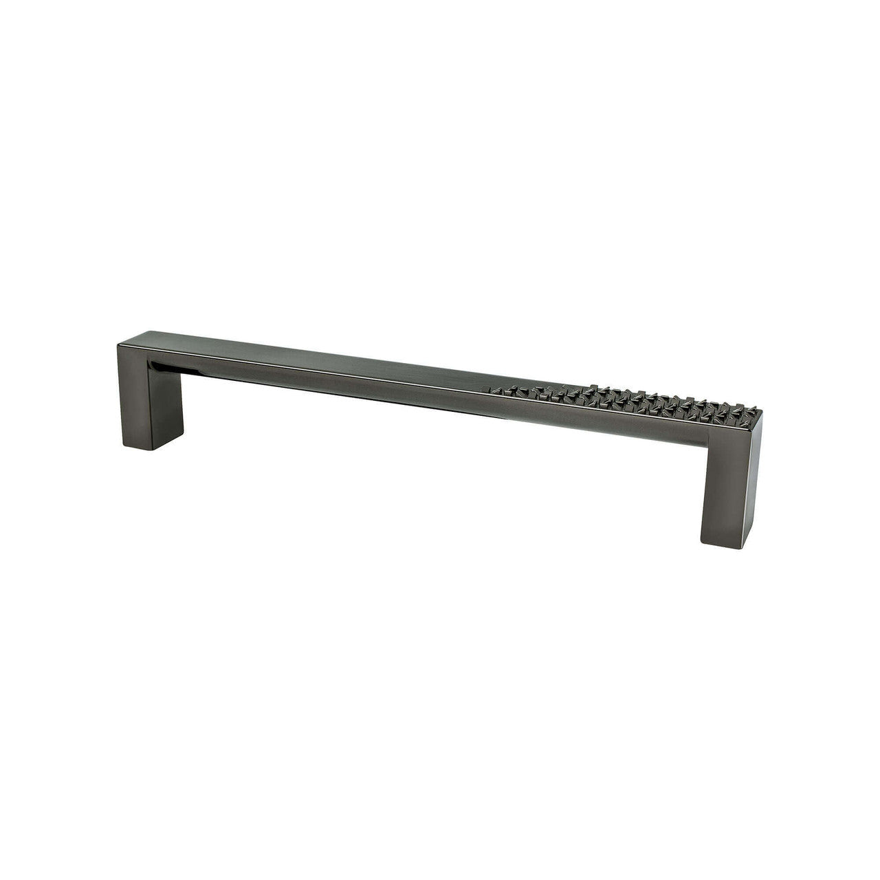 Berenson 8123-1098: 160mm cc Roque Cabinet Pull - Black Nickel