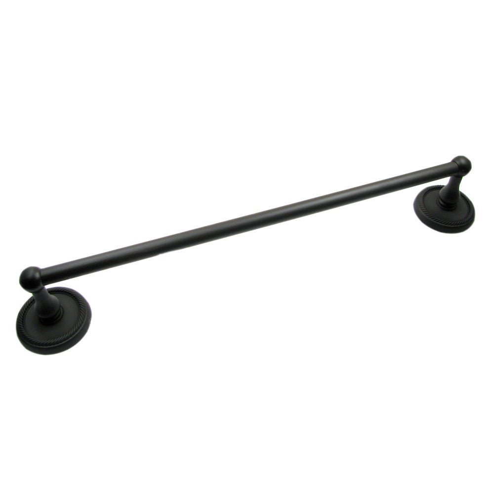 Rusticware 8124ORB: 24" cc Riverside Towel Bar - Oil Rubbed Bronze