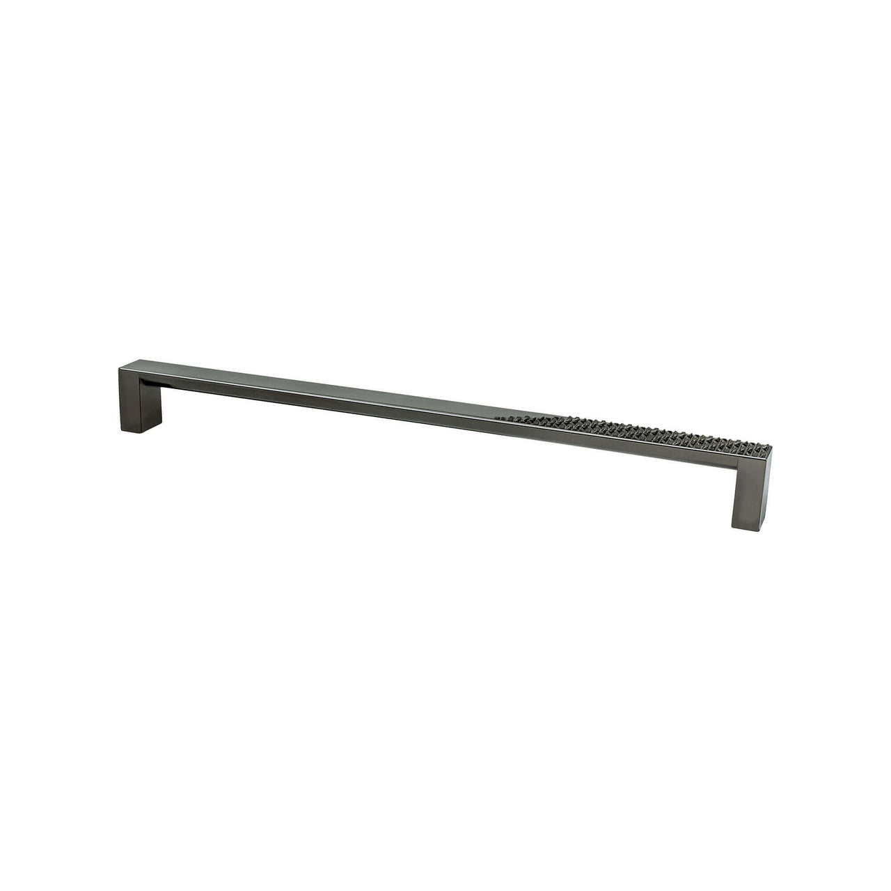 Berenson 8125-1098: 12" cc Roque Appliance Pull - Black Nickel