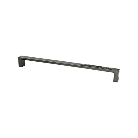 Berenson 8125-1098: 12" cc Roque Appliance Pull - Black Nickel