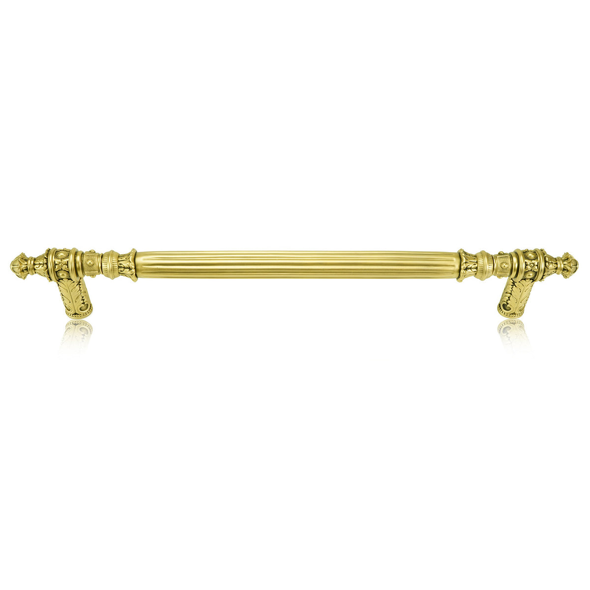 Edgar Bererbi 8189FG: 12" cc Nantucket Appliance Pull - Florentine Gold