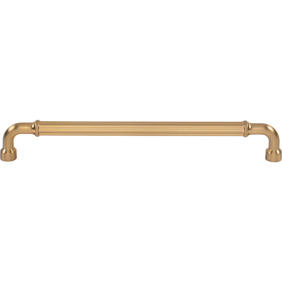 Top Knobs TK3406HB: 8-13/16" cc Pemberton Cabinet Pull - Honey Bronze