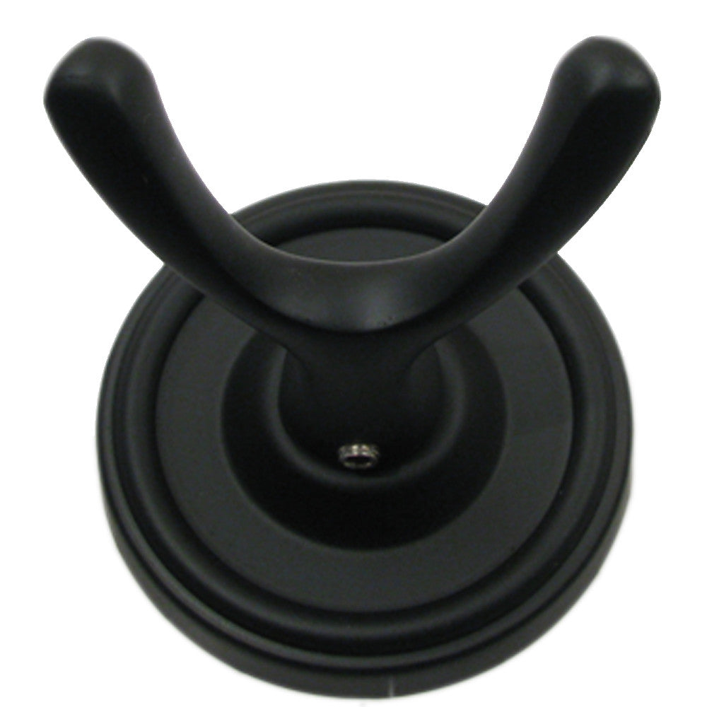 Rusticware 8203BLK: Midtowne Robe Hook - Black
