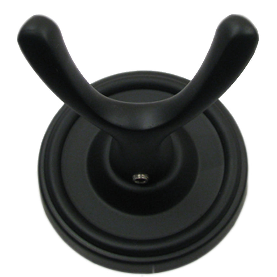 Rusticware 8203BLK: Midtowne Robe Hook - Black