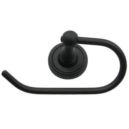 Rusticware 8207BLK: Midtowne Euro Toilet Paper Holder - Black