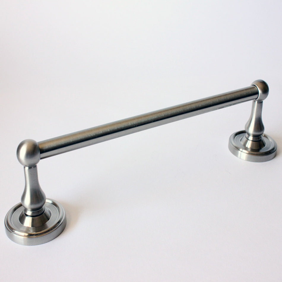 Rusticware 8218SN: 18" cc Midtowne Towel Bar - Satin Nickel