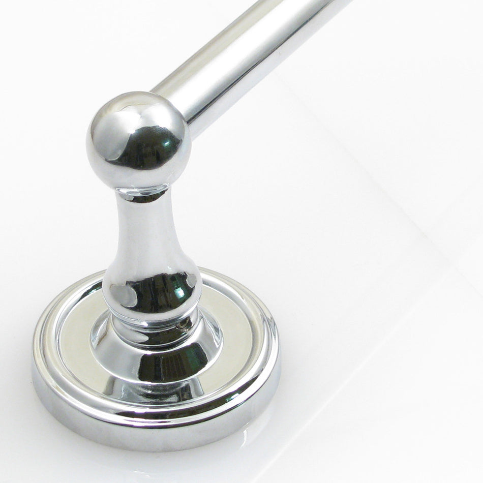 Rusticware 8224CH: 24" cc Midtowne Towel Bar - Chrome