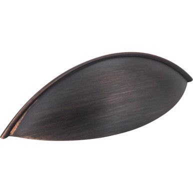 Jeffrey Alexander 8236DBAC: 96mm cc Bordeaux Cup Cabinet Pull - Brushed Oil Rubbed Bronze