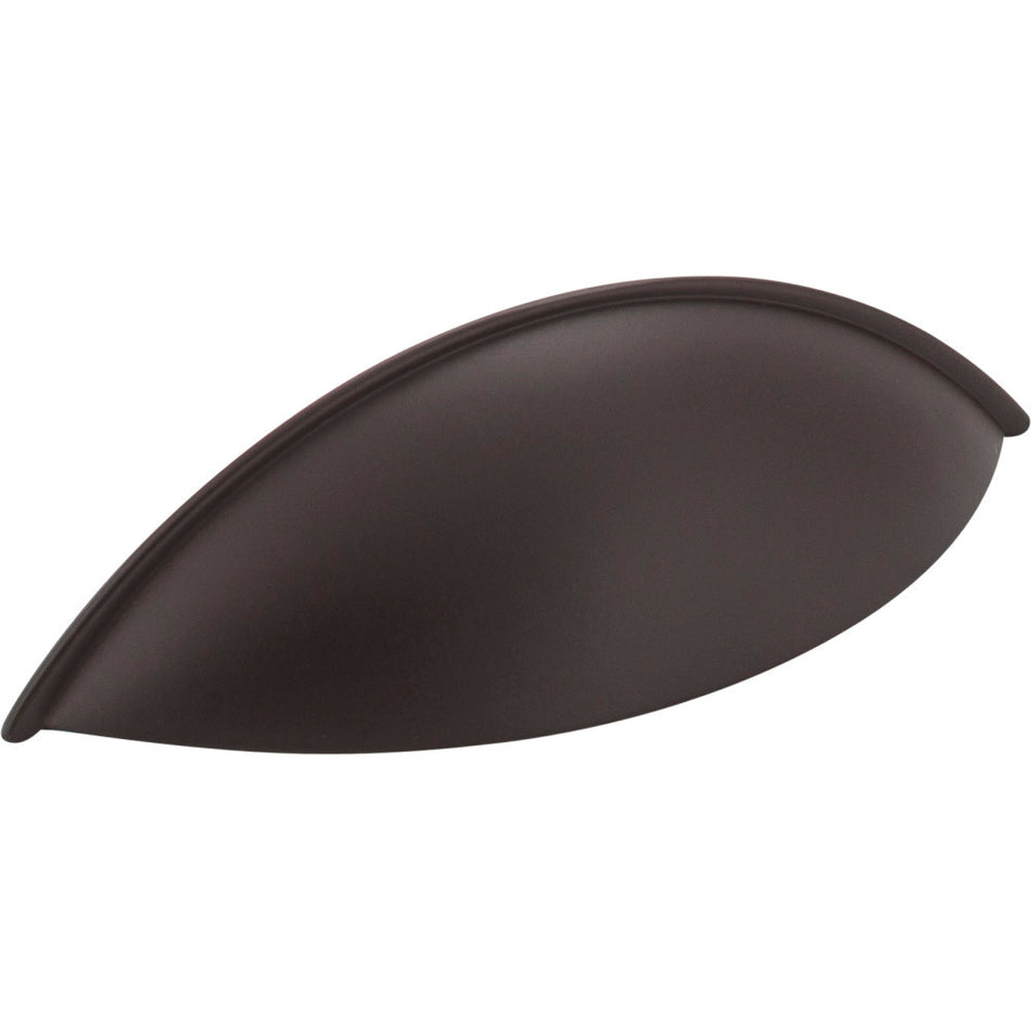 Jeffrey Alexander 8236ORB: 96mm cc Bordeaux Cup Cabinet Pull - Dark Bronze