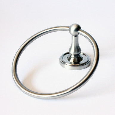 Rusticware 8286SN: Midtowne Towel Ring - Satin Nickel