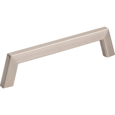 Jeffrey Alexander 566-128SN: 128mm cc Ivan Bar Cabinet Pull - Satin Nickel