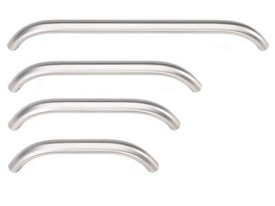 Sugatsune 8262: 192mm cc Oval Bar Cabinet Pull - Satin Stainless Steel