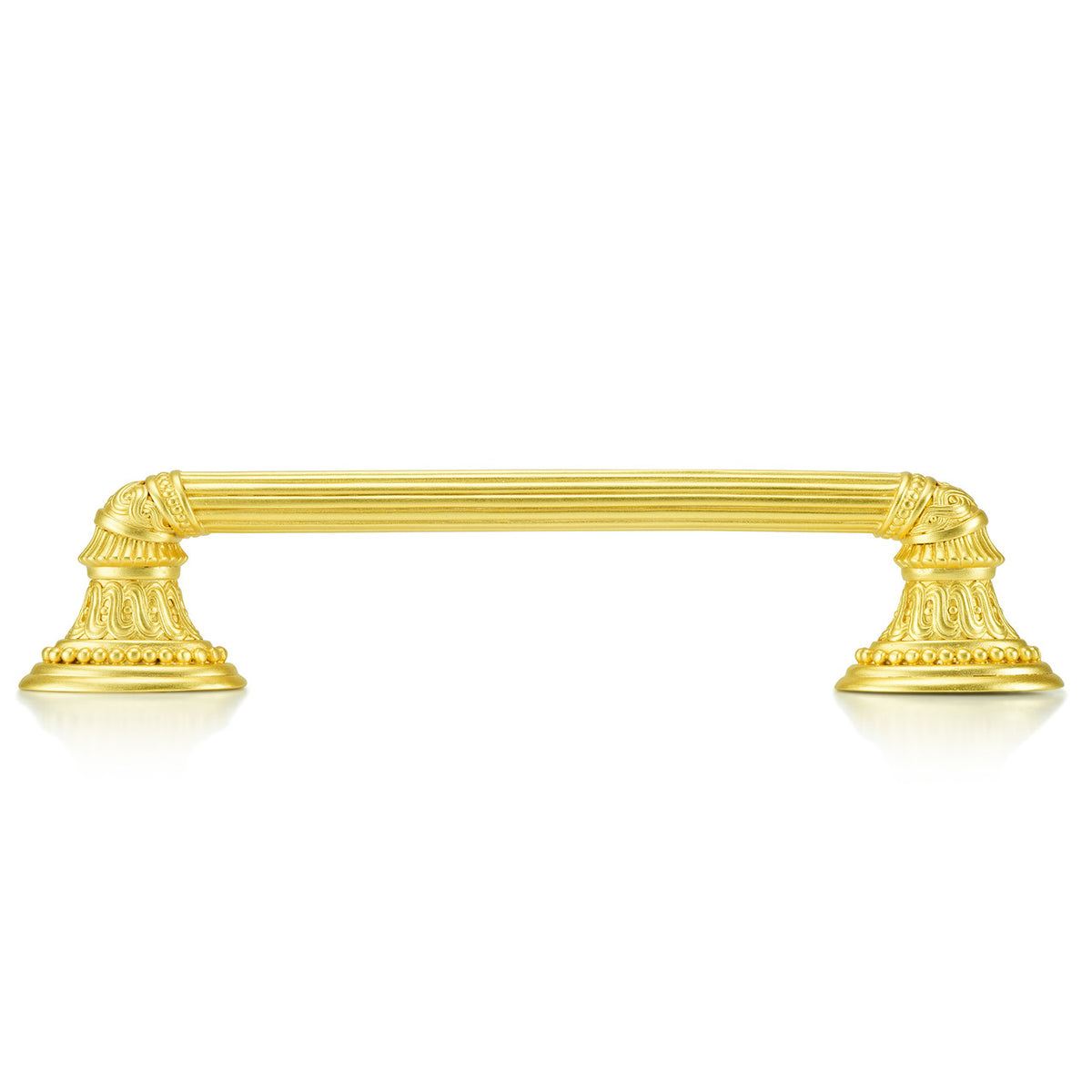 Edgar Bererbi 8300SG: 5" cc Empire Cabinet Pull - Satin Gold