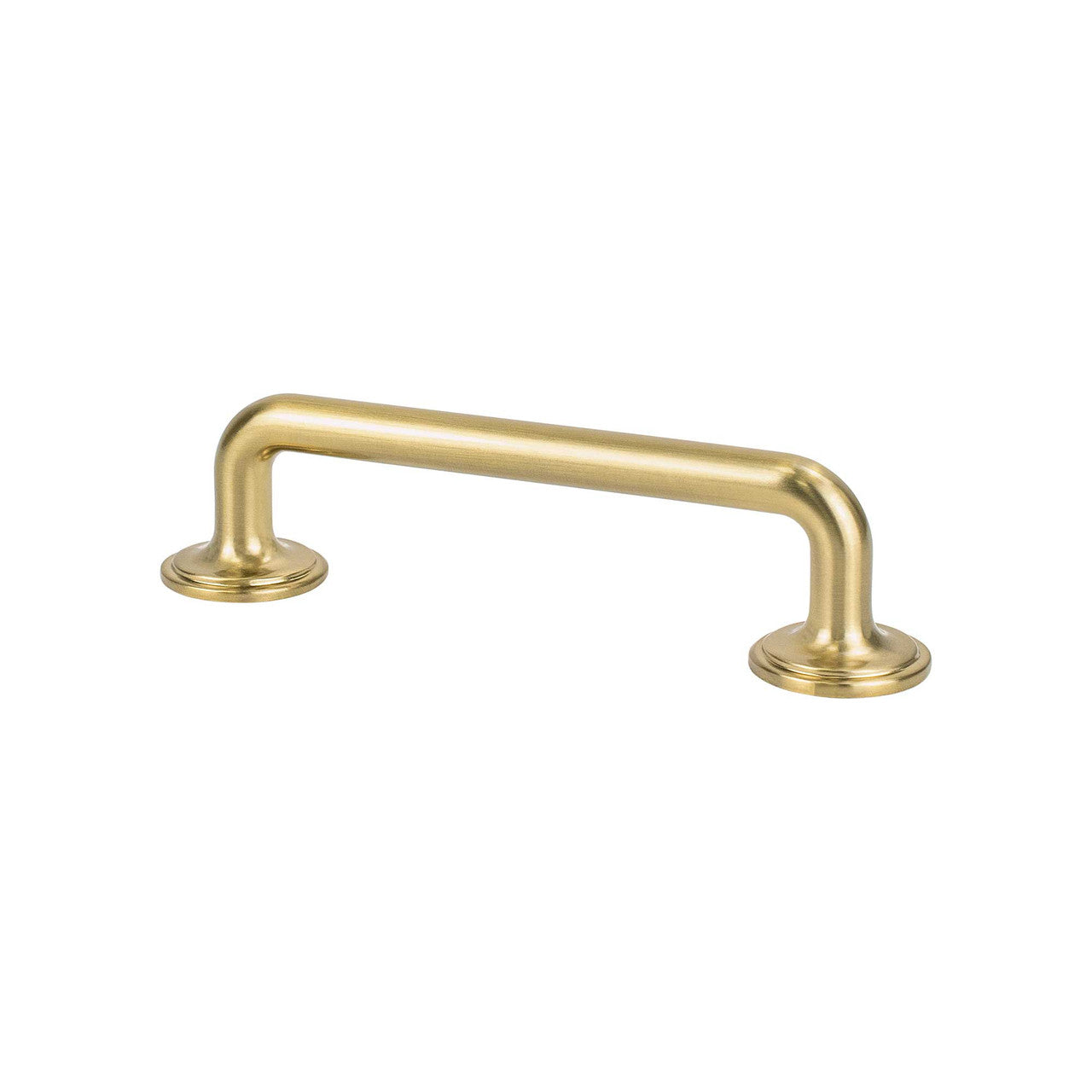 Berenson 8303-1MDB: 96mm cc Folklore Cabinet Pull - Modern Brushed Gold