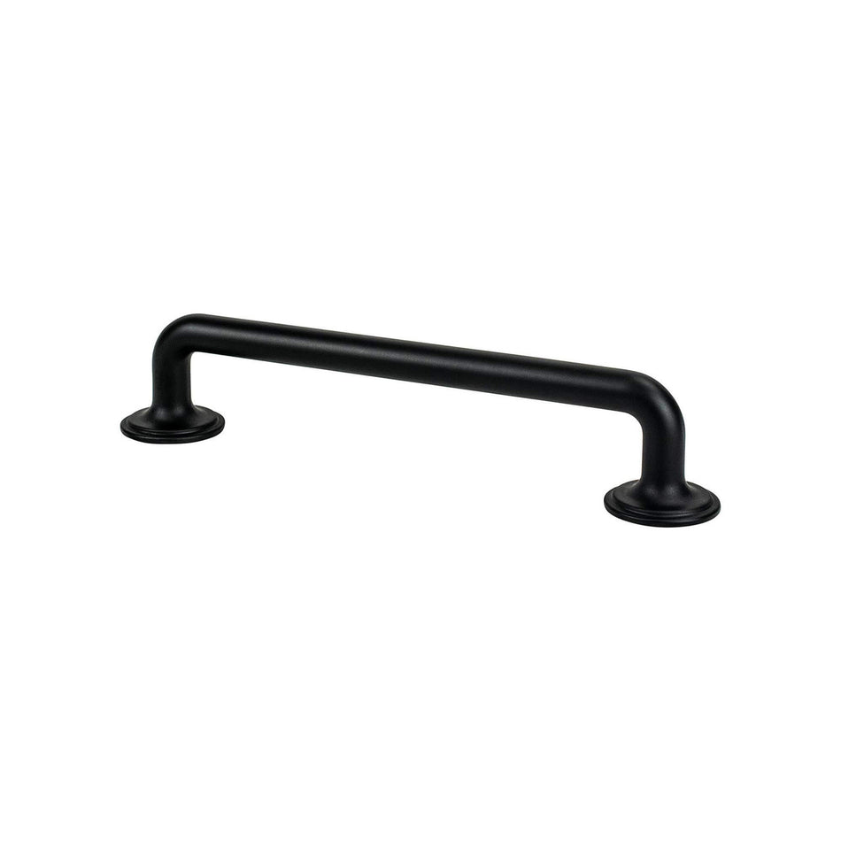 Berenson 8310-1055: 128mm cc Folklore Cabinet Pull - Matte Black