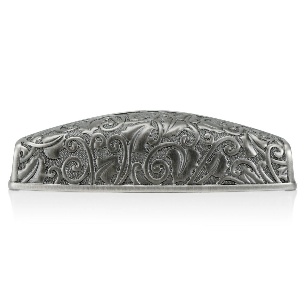 Edgar Bererbi 8322AN: 3-1/2" cc Rookwood Bin Cabinet Pull - Antique Nickel