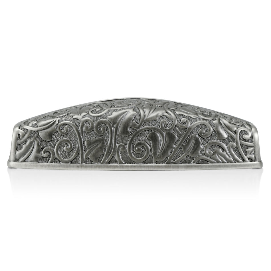 Edgar Bererbi 8322AN: 3-1/2" cc Rookwood Bin Cabinet Pull - Antique Nickel