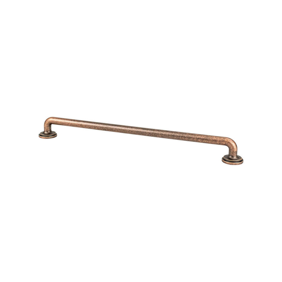 Berenson 8331-10WC: 12" cc Folklore Appliance Pull - Weathered Copper