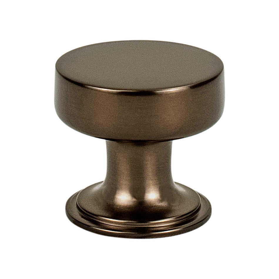 Berenson 8332-10TB: 1-3/16" Folklore Cabinet Knob - Toasted Bronze