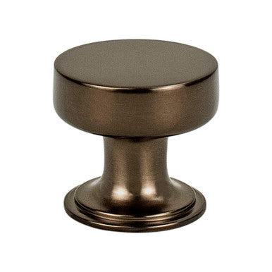 Berenson 8332-10TB: 1-3/16" Folklore Cabinet Knob - Toasted Bronze