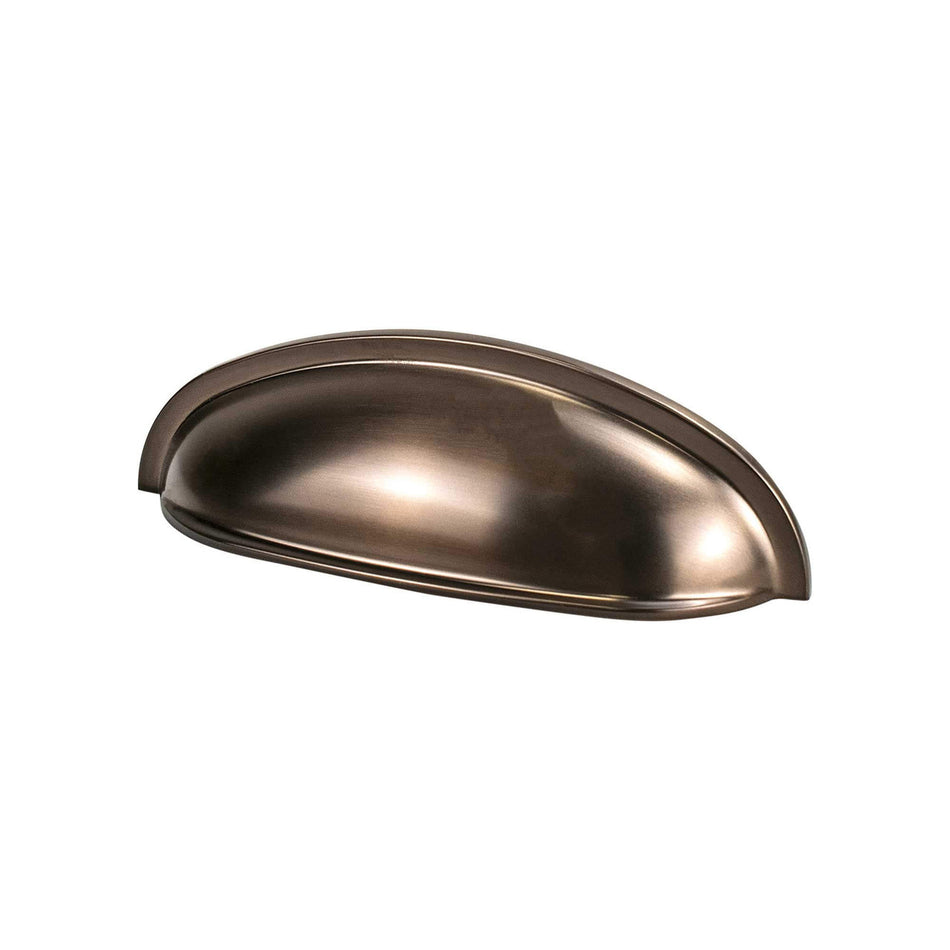 Berenson 8338-10TB: 3" cc Folklore Cup Cabinet Pull - Toasted Bronze