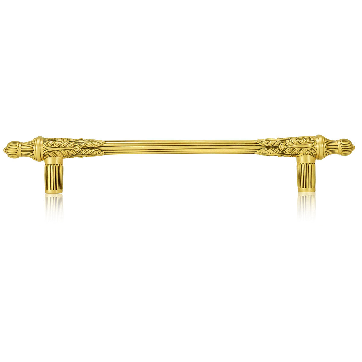 Edgar Bererbi 8350/1: 8" cc Hampton Cabinet Pull - Museum Gold