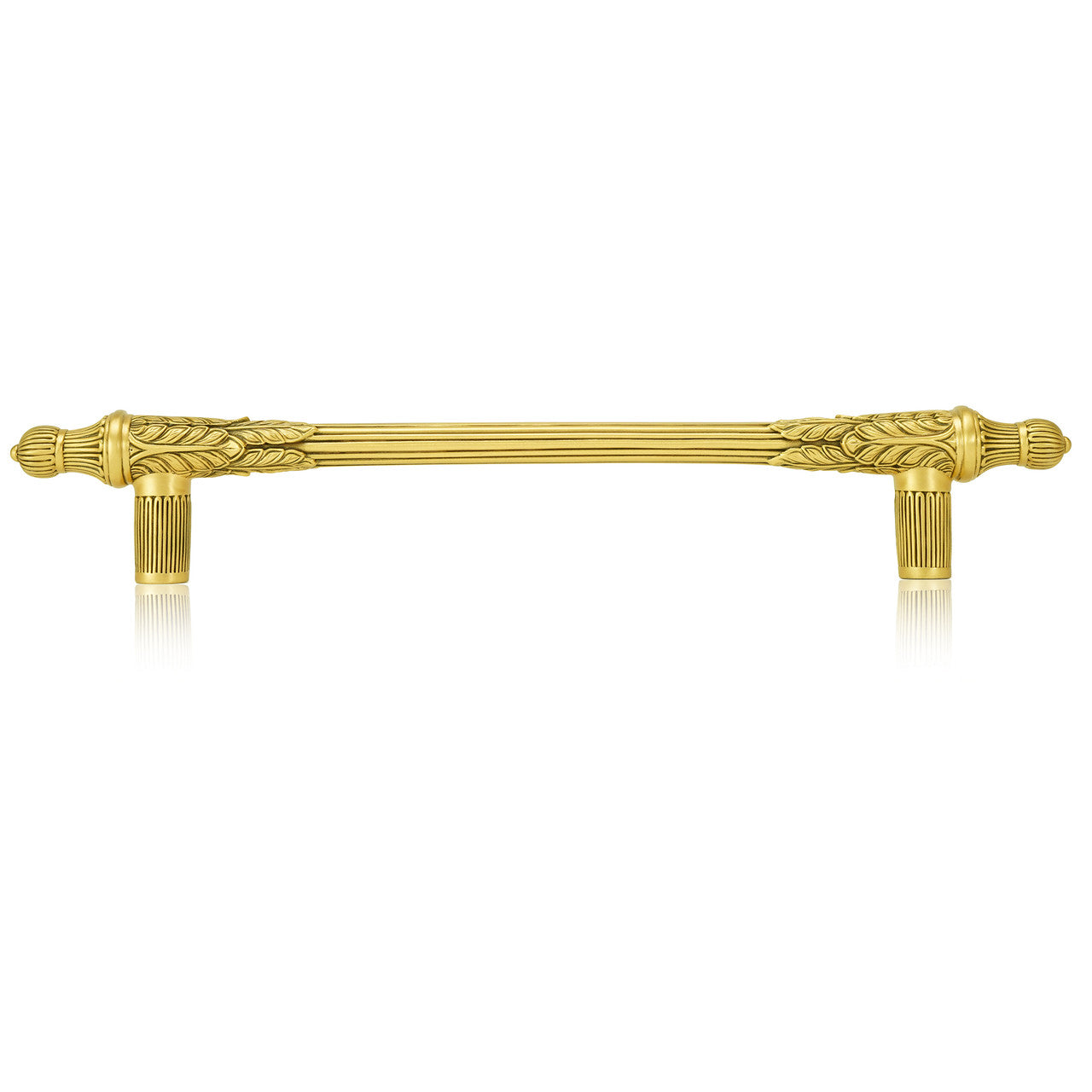 Edgar Bererbi 8350/1: 8" cc Hampton Cabinet Pull - Museum Gold
