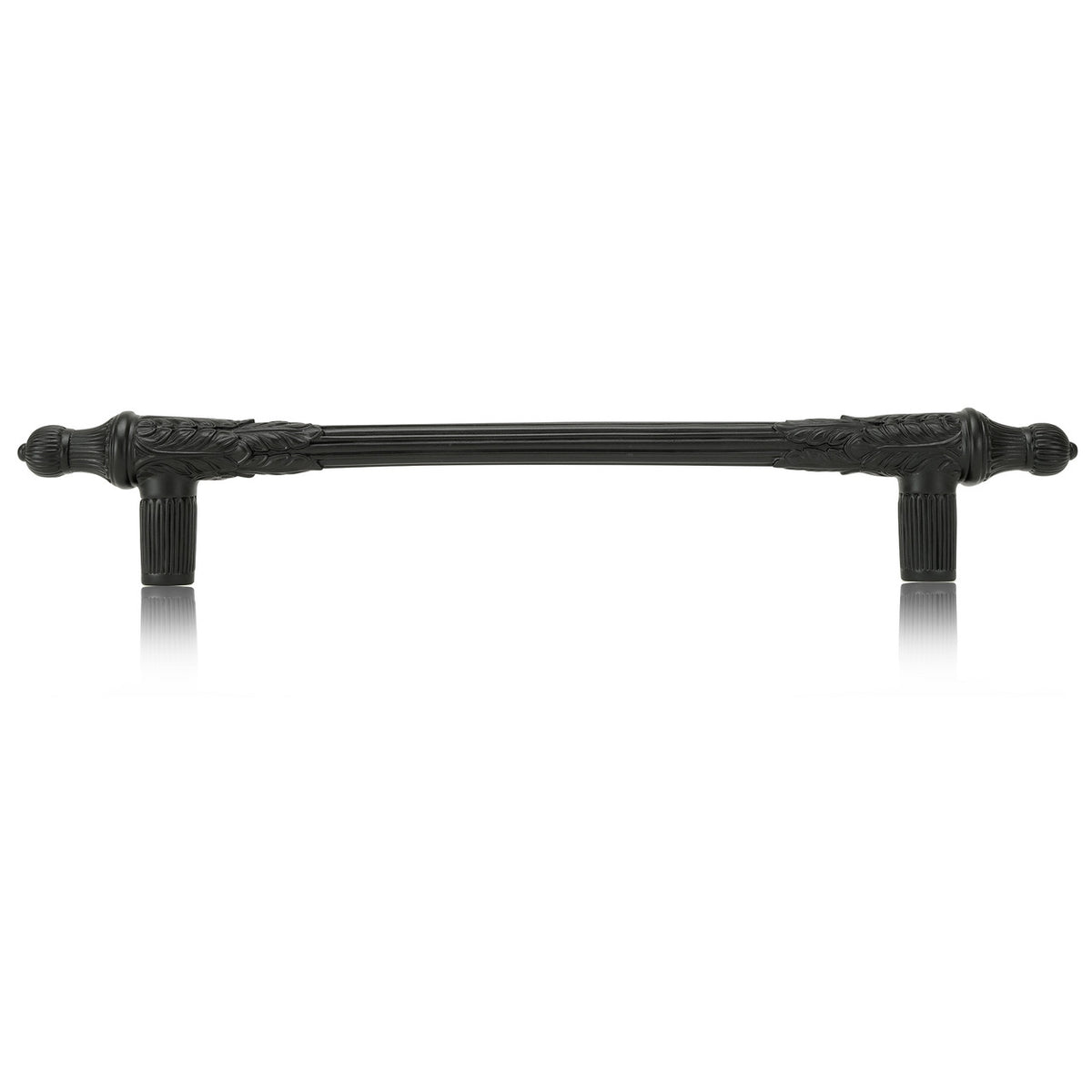 Edgar Bererbi 8350/4: 8" cc Hampton Cabinet Pull - Black Tie