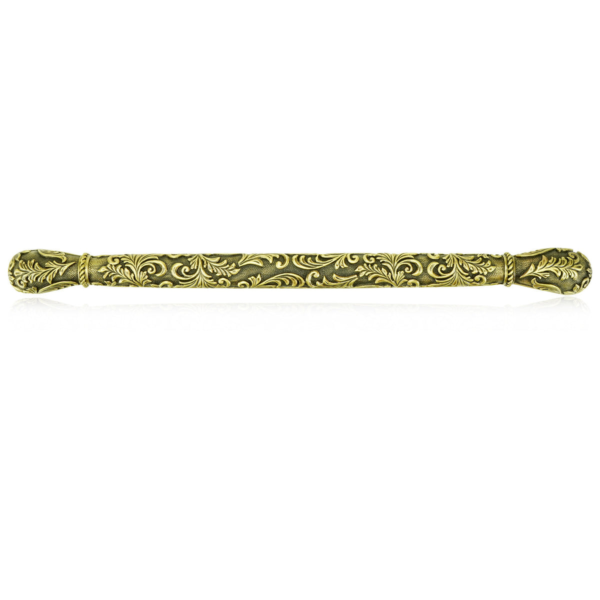 Edgar Bererbi 8357BB: 8" cc Glendale Cabinet Pull - Burnished Brass