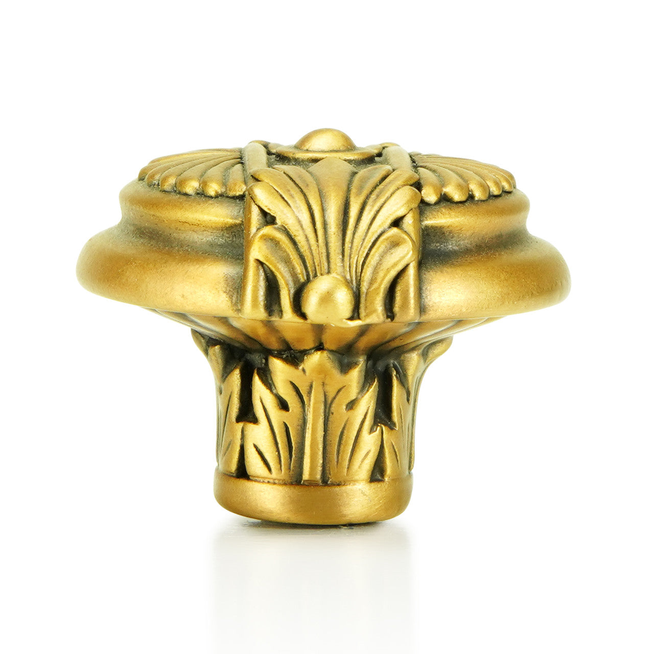 Edgar Bererbi 8368/1: 1-3/16" Nantucket Cabinet Knob - Museum Gold