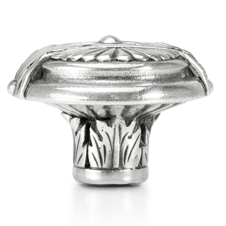 Edgar Bererbi 8368/6: 1-3/16" Nantucket Cabinet Knob - Burnished Silver