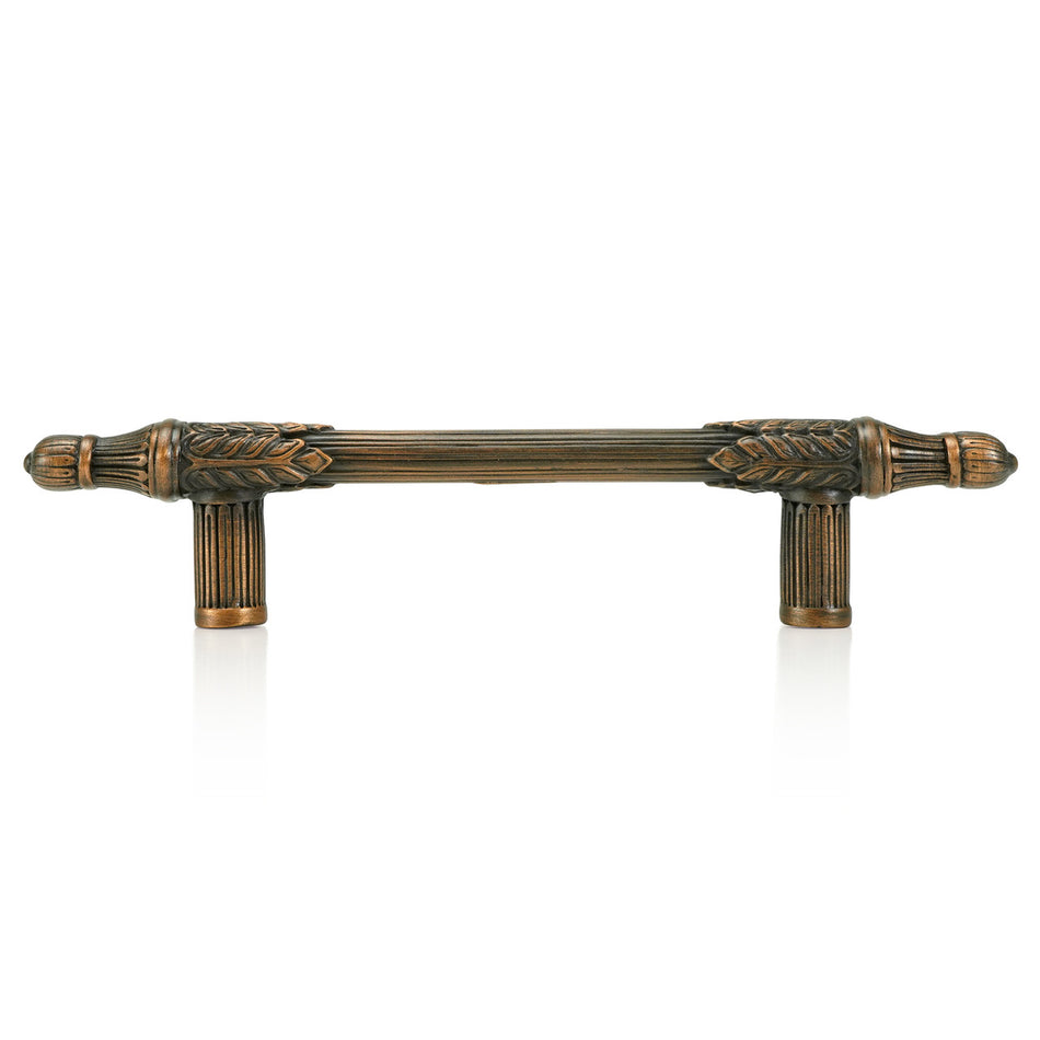 Edgar Bererbi 8370/44: 3-1/2" cc Hampton Cabinet Pull - Oiled Bronze