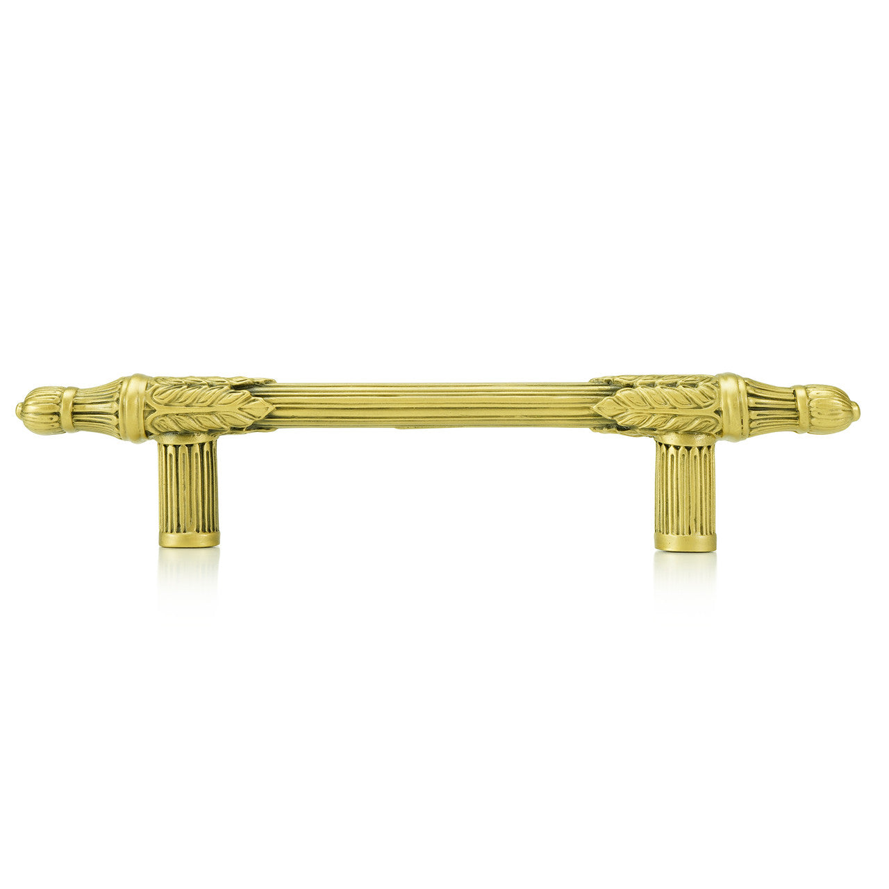 Edgar Bererbi 8370FG: 3-1/2" cc Hampton Cabinet Pull - Florentine Gold