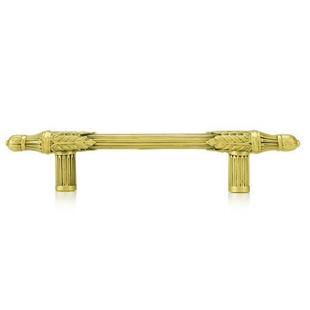 Edgar Bererbi 8370FG: 3-1/2" cc Hampton Cabinet Pull - Florentine Gold