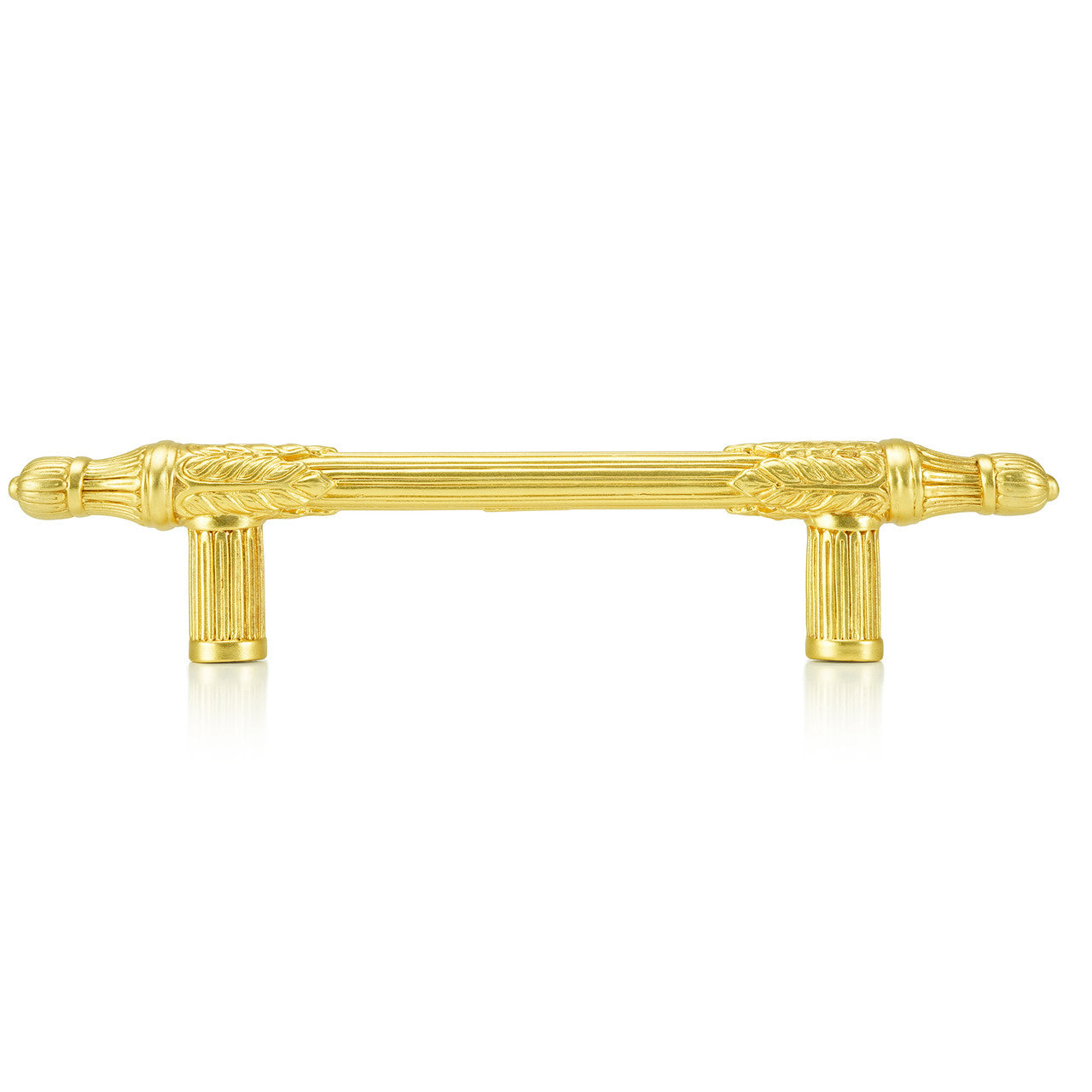 Edgar Bererbi 8370SG: 3-1/2" cc Hampton Cabinet Pull - Satin Gold