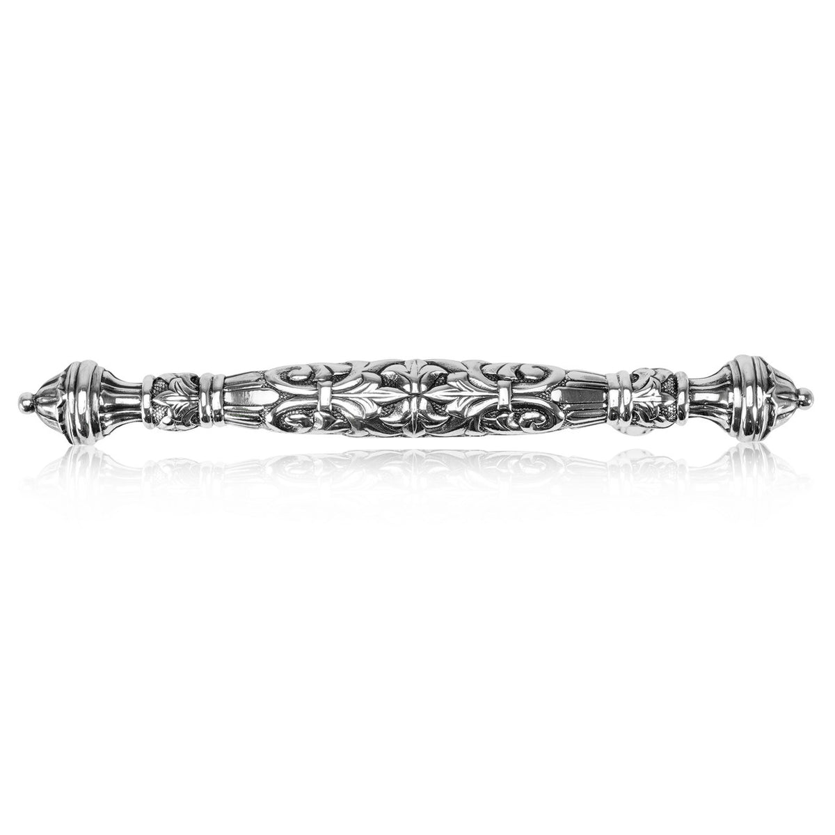 Edgar Bererbi 8388/6: 3" cc Belleview Cabinet Pull - Burnished Silver