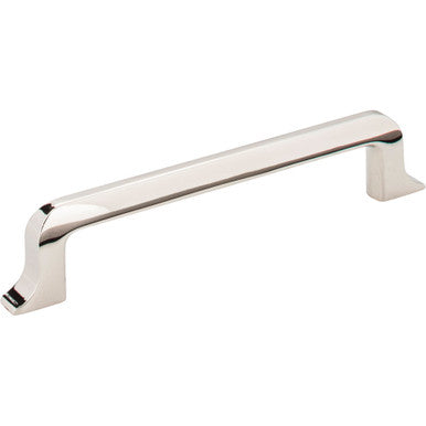 Jeffrey Alexander 839-128NI: 128mm cc Callie Bar Cabinet Pull - Polished Nickel