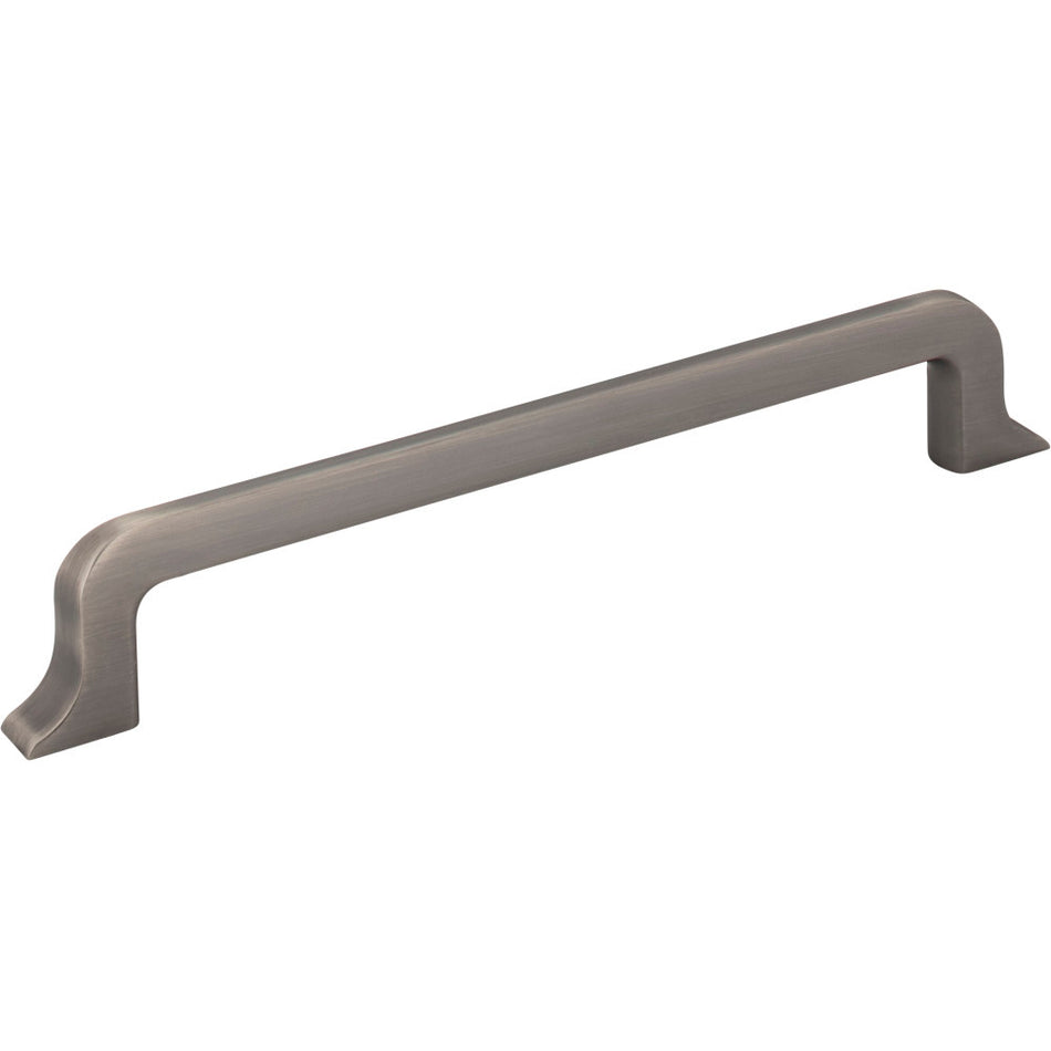 Jeffrey Alexander 839-160BNBDL: 160mm cc Callie Bar Cabinet Pull - Brushed Pewter