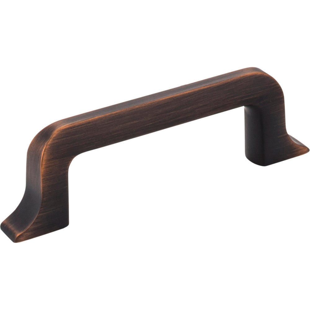 Jeffrey Alexander 839-3DBAC: 3" cc Callie Bar Cabinet Pull - Brushed Oil Rubbed Bronze