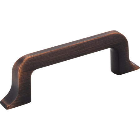 Jeffrey Alexander 839-3DBAC: 3" cc Callie Bar Cabinet Pull - Brushed Oil Rubbed Bronze
