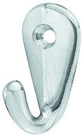 Hafele 845.00.809: Single Wall Hook - Polished Aluminum